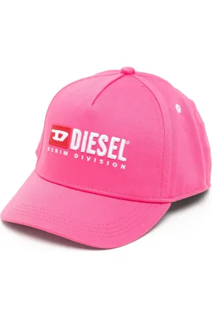 Diesel Logo-embroidered cotton cap