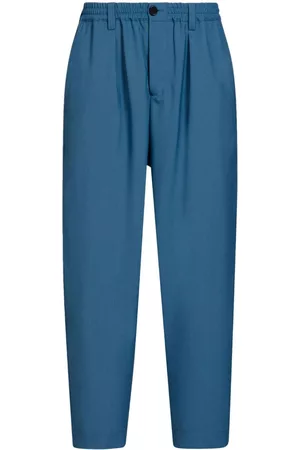 Marni Tropical pleated wool trousers