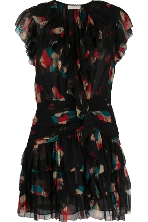 ULLA JOHNSON Zina graphic-print minidress