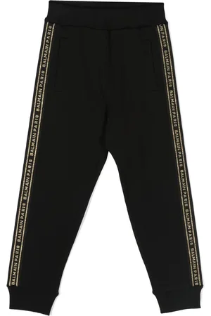 Balmain Logo-embroidered track pants