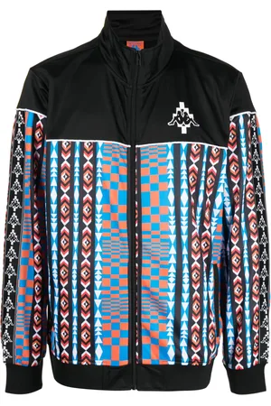 MARCELO BURLON X Kappa geometric-print track jacket