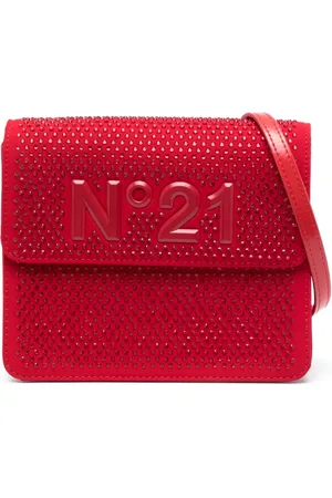 Nº21 Stud-embellished shoulder bag