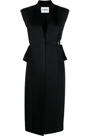 Jil Sander Knee-length belted vest