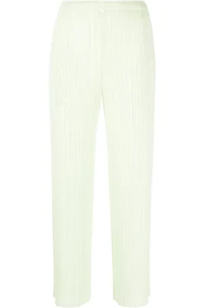 PLEATS PLEASE ISSEY MIYAKE Pliss?? cropped trousers