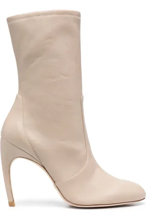 Stuart Weitzman Luxecurve 100mm stretch booties