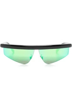 Moncler Orizion geometric-frame sunglasses