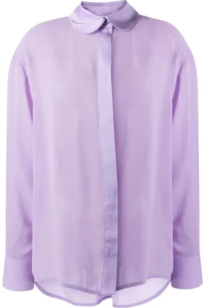 Sleeper Semi-sheer pyjama shirt