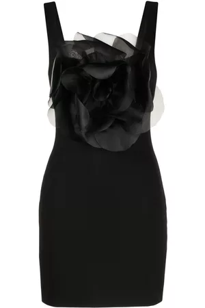 Cynthia Rowley Flower-appliqu?? sleeveless minidress