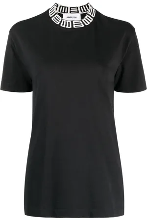 AMBUSH Monogram-print cotton T-shirt