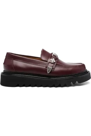 TOGA VIRILIS Chunky leather loafers