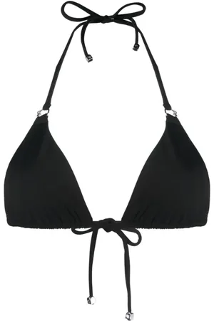 Nanushka Zaida triangle halterneck bikini top