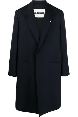 Jil Sander Single-breasted wool coat