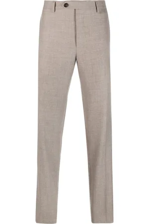 Pal Zileri Slim-cut wool trousers