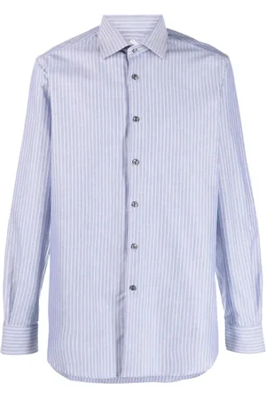 Pal Zileri Pinstripe cotton shirt