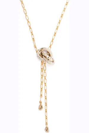 Lanvin Link pendant chain necklace