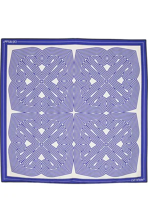 OFF-WHITE Optical Arrows-print silk scarf