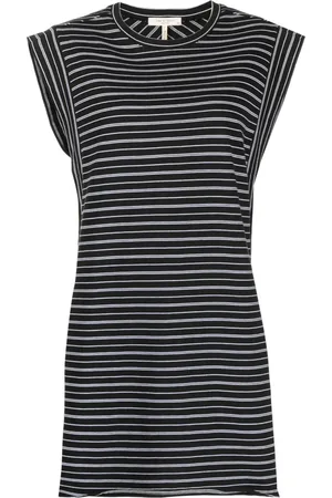 RAG&BONE Stripe-print organic-cotton dress