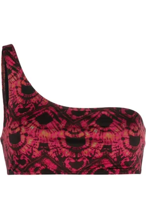ULLA JOHNSON Reina one-shoulder bikini top