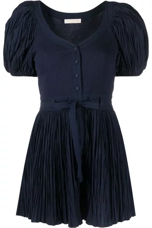 ULLA JOHNSON Vinny puff-sleeve playsuit