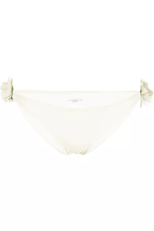LA REVECHE Shayna floral-appliqué bikini bottoms