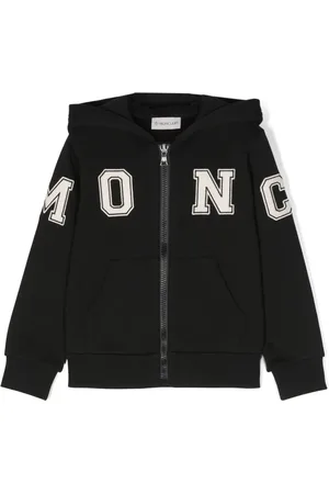 Moncler Logo-print zip-up hoodie