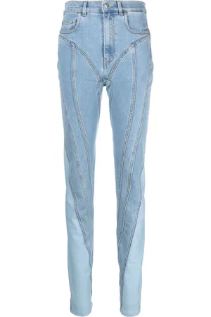 MUGLER Spiral skinny jeans