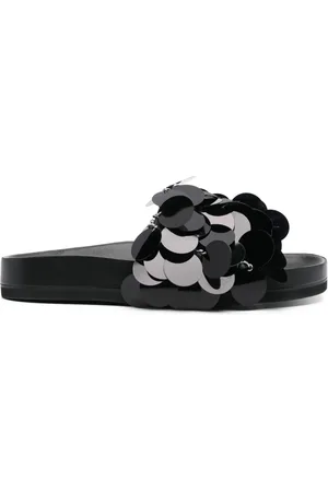 Paco rabanne Sparkle disc-detailing sandals