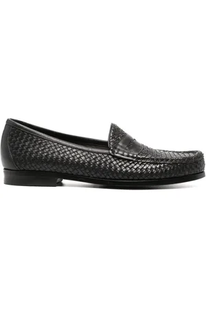 Tom Ford Interwoven-design leather loafers