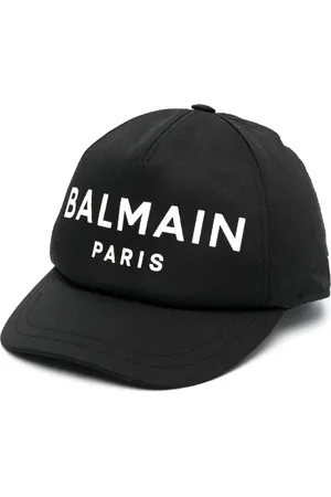 Balmain Logo-print cotton cap