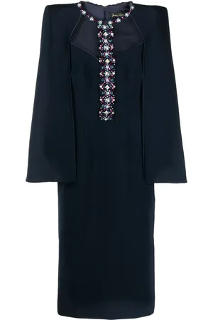 Jenny Packham Lucille crystal-embellished midi dress