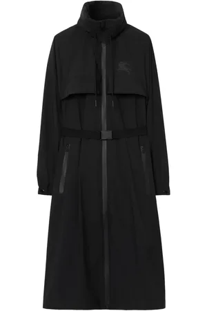 Burberry EKD-print belted parka