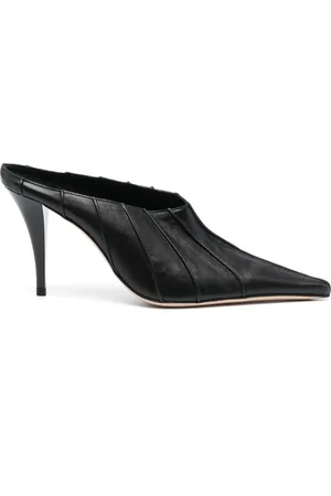 By Far Trish 100mm leather mules