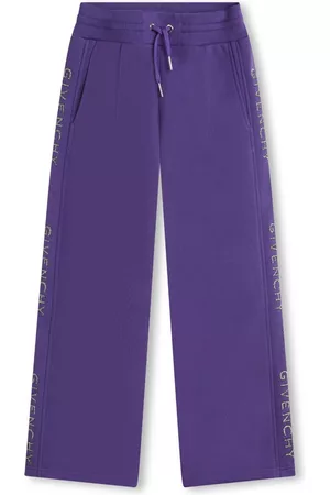 Givenchy Logo-embroidered drawstring track pants