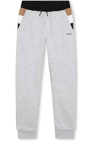 HUGO BOSS Logo-print drawstring track pants