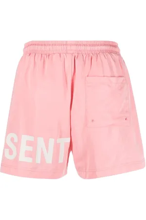Represent Logo-print drawstring-waist swim shorts
