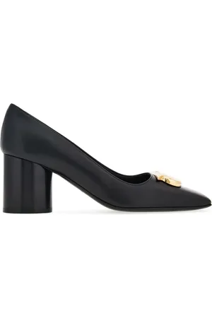 Salvatore Ferragamo Gancini 60mm leather pumps