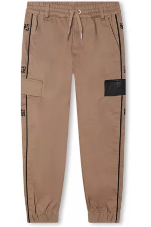 Givenchy 4G motif-embroidered trousers