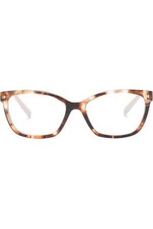 Prada Tortoiseshell-effect square-frame glasses