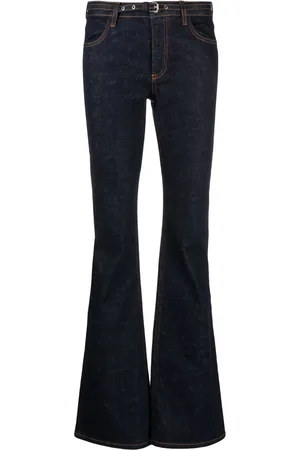 Serafini Low-rise flared jeans