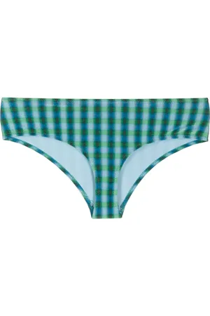Gimaguas Check-pattern bikini briefs
