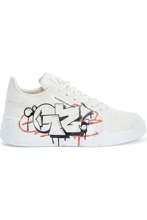 Giuseppe Zanotti Talon graffiti print sneakers