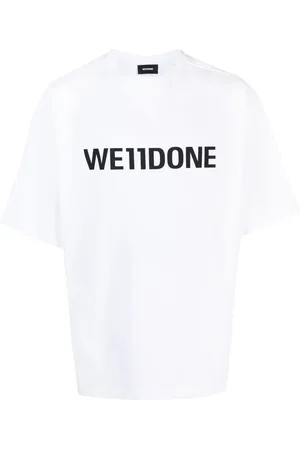 We11 Done Logo-print cotton T-shirt