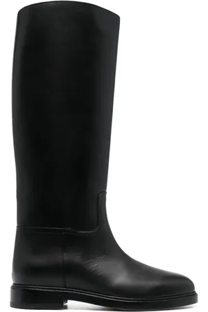 LEGRES Slip-on calf-leather boots