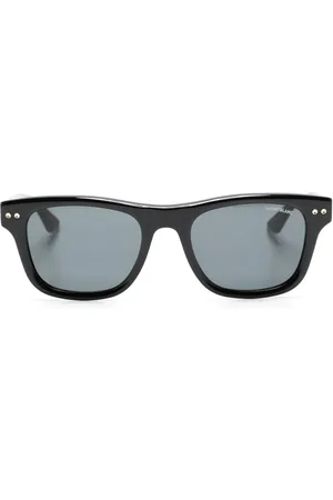 Montblanc Logo-plaque square-frame sunglasses