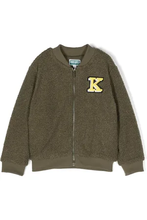 Kenzo Logo-embroidered bomber jacket