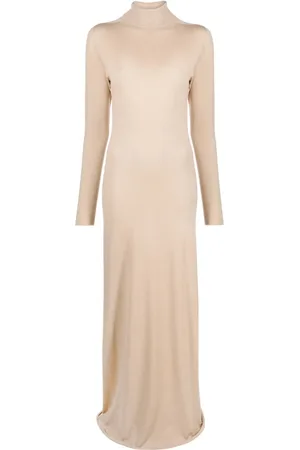 Fabiana Filippi Long-sleeve knitted maxi dress