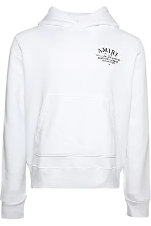 AMIRI Logo-print cotton hoodie