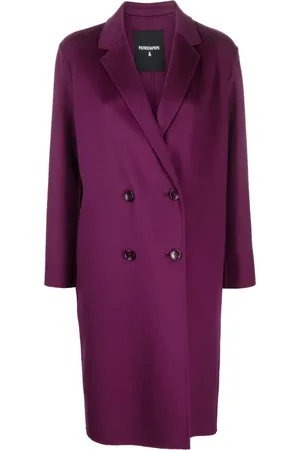 Patrizia Pepe Double-breasted wool-blend coat