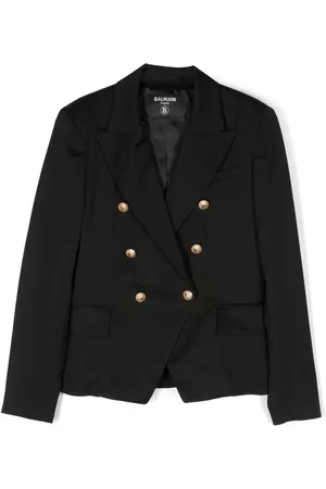 Balmain Double-breasted wool blazer