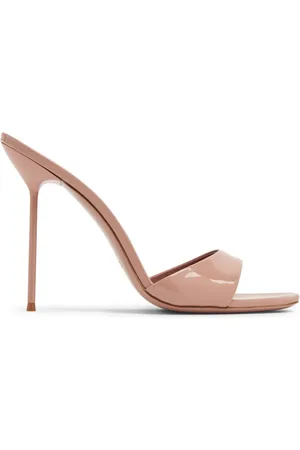 PARIS TEXAS Lidia 105mm patent-leather mules